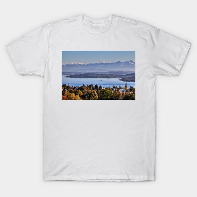 Lake Constance near Überlingen, Germany T-Shirt by holgermader